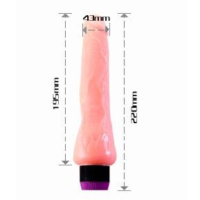 Vibrador Realista BAILE 19.5 cm