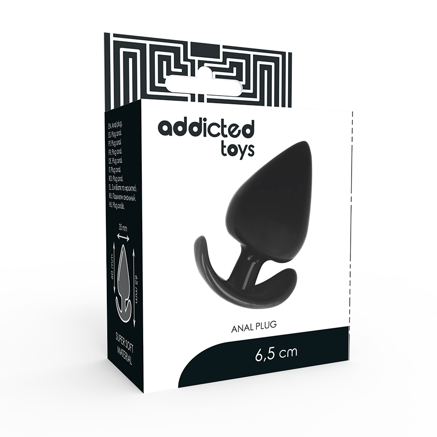 Plug Anal Premium TPR 6.5 cm - Diseño Ergonómico