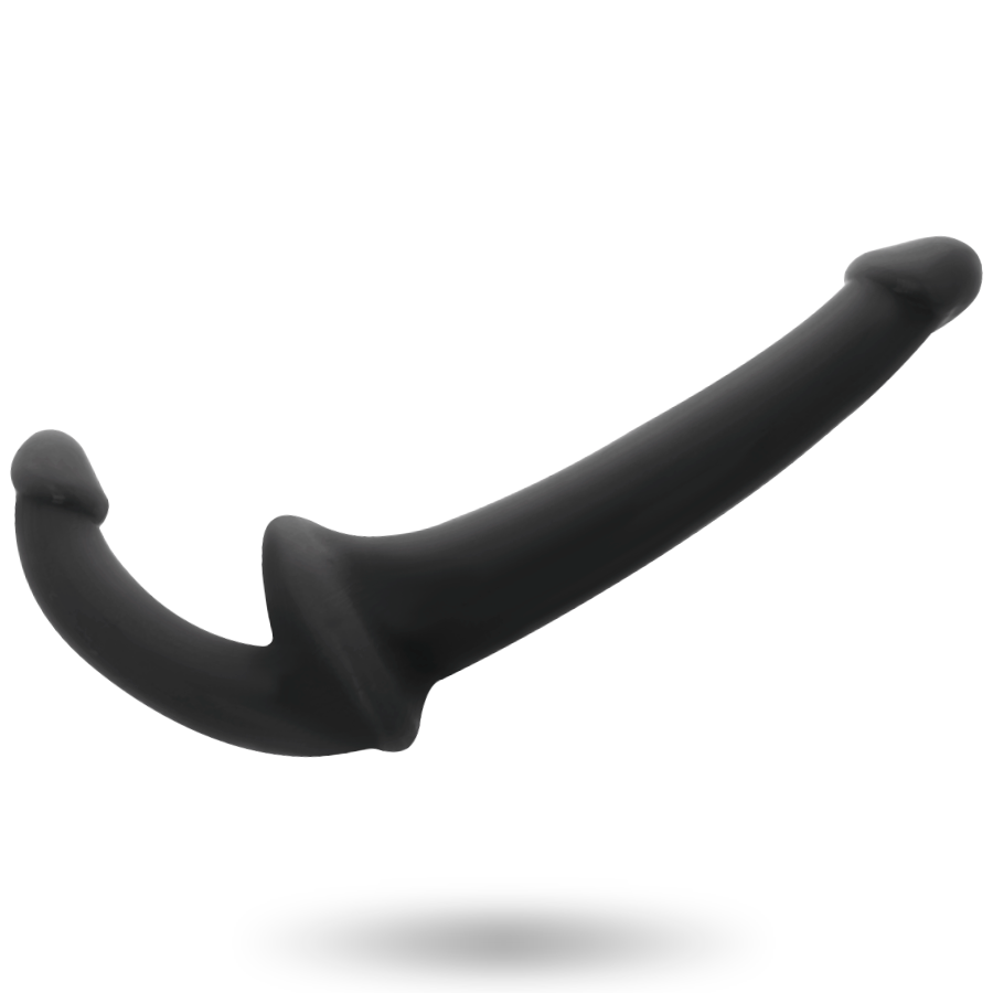 Juguete Sexual Doble Función Silicona Flexible - 18cm y 6.8cm