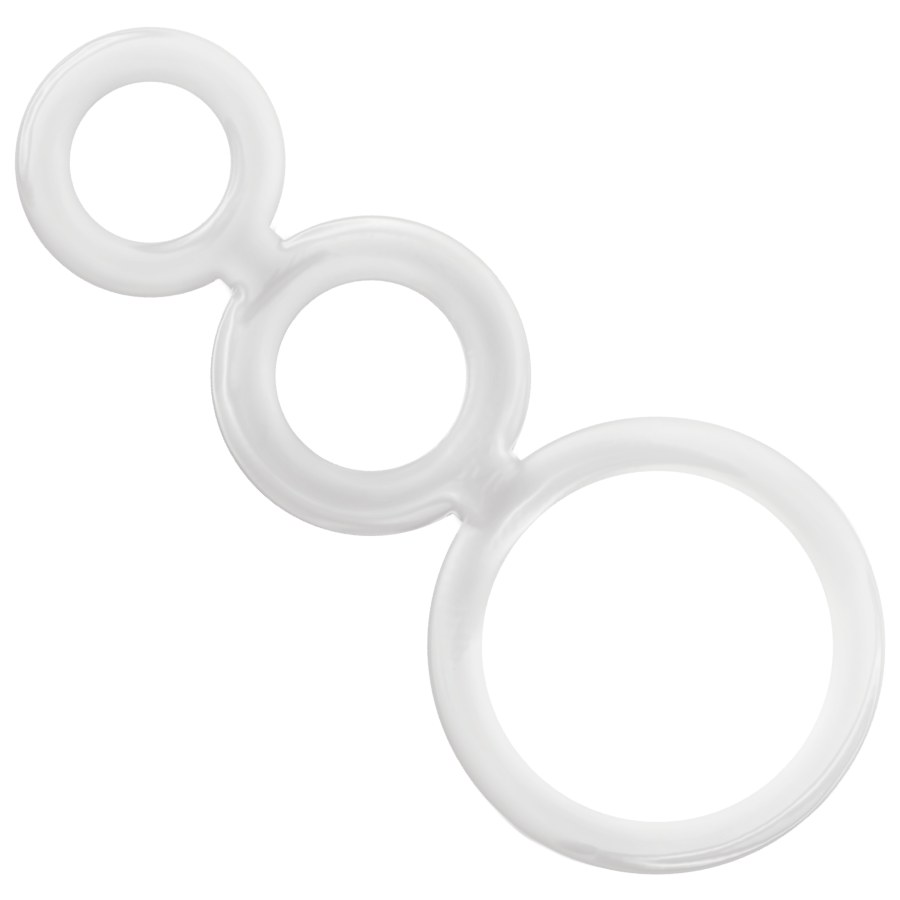 Addicted Toys - Set de Anillos Transparentes para Pene