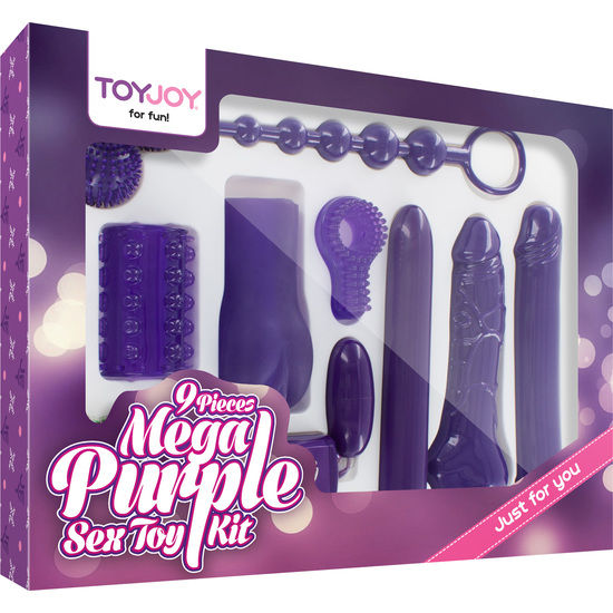 Kit Completo de Juguetes Íntimos Toyjoy Just For You Mega Purple