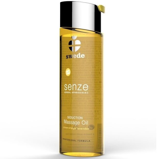 SWEDE Herbal Aphrodisiac Massage Oil Seduction 75 ml