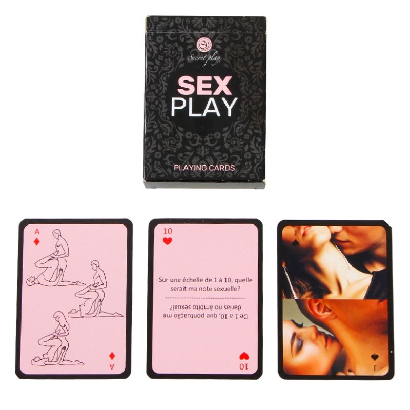 Secretplay Sex Play Playing Cards - Juego de Cartas para Adultos