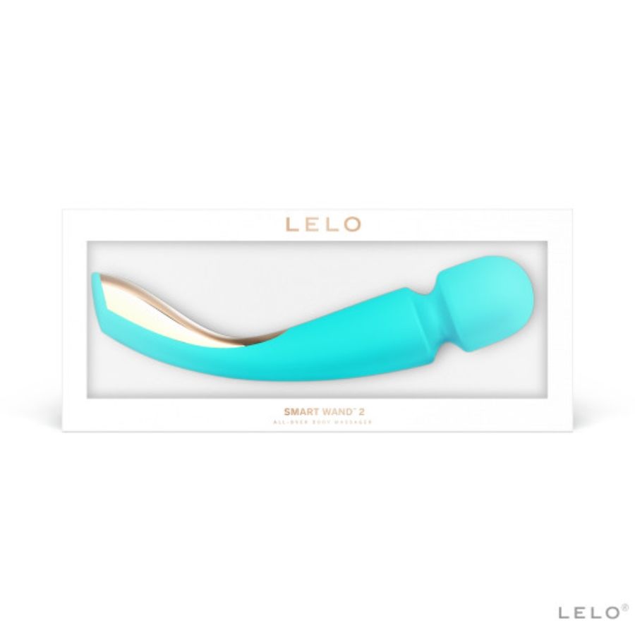 LELO Smart Wand 2 Turquoise - Masajeador de Diseño