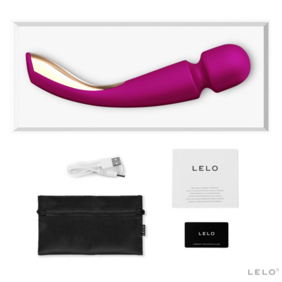 LELO Smart Wand 2 Bordeaux - Masajeador Premium