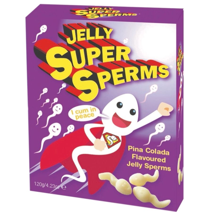 Spencer & Fleetwood Jelly Super Sperm Gummies 120g - Caramelos Divertidos