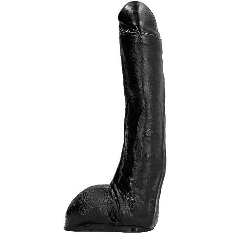 All Black Dong 29 cm Curvado