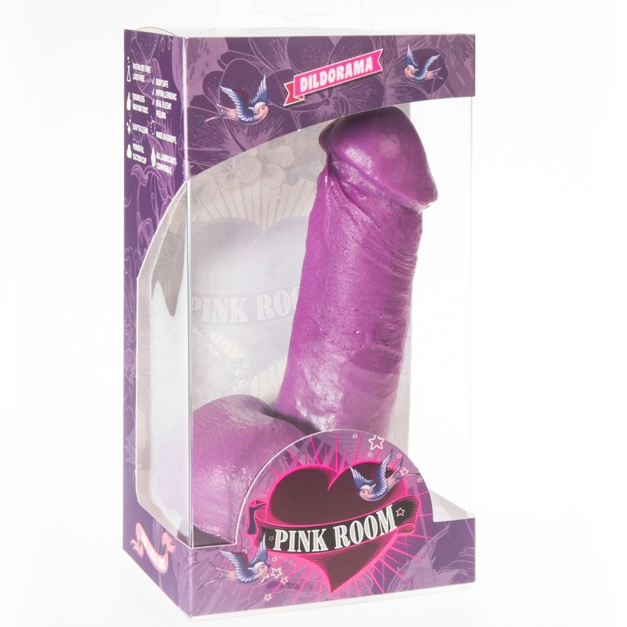 Pink Room Dildo Realista Purple 16 cm