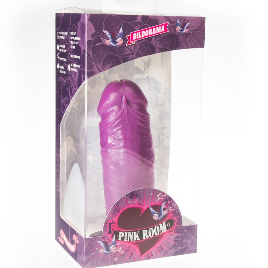 Pink Room Dael Realistic Dildo Purple 18.5 cm