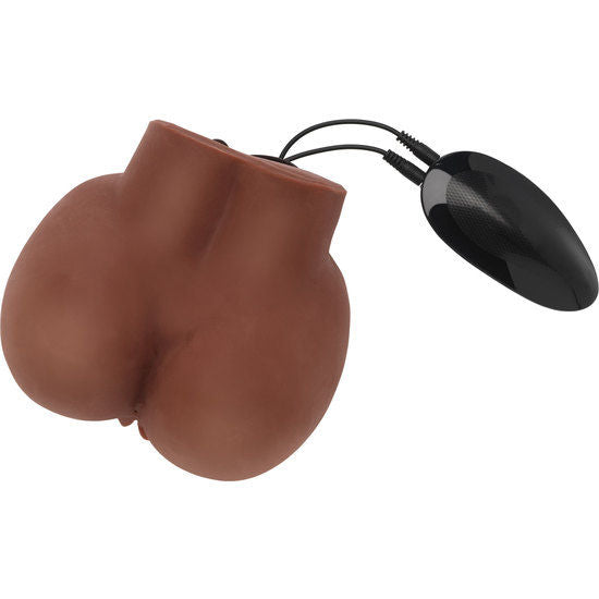ACT Big Ass Masturbador Realista Doble Entrada con Vibrador