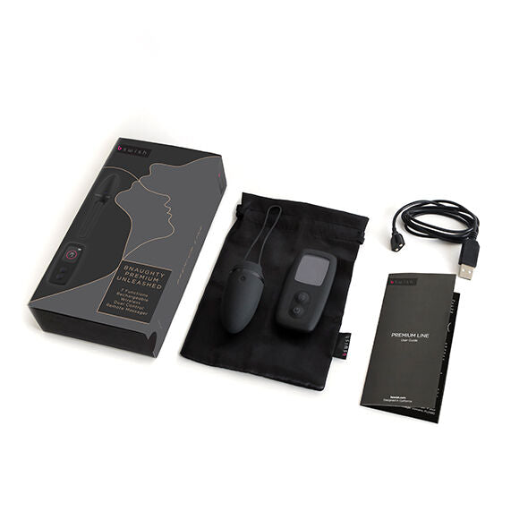 B Swish Bnaughty Premium Unleashed Black - Vibrador con Control Remoto