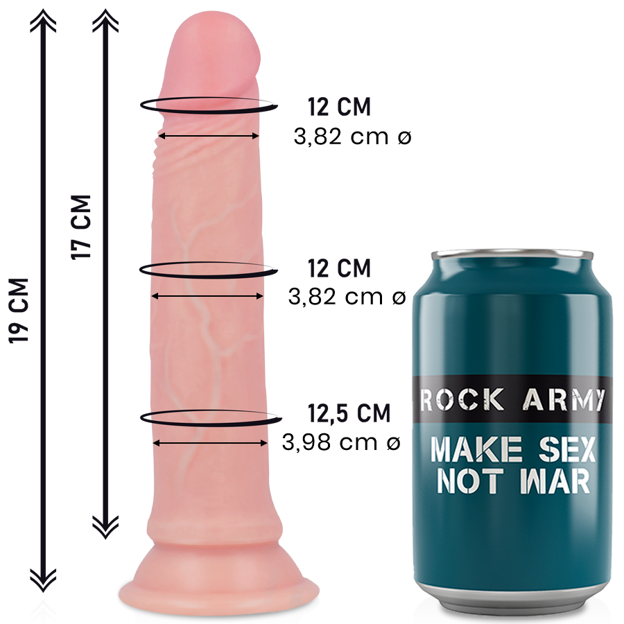 Rockarmy Liquid Silicone Dildo Premium Avenger 19cm