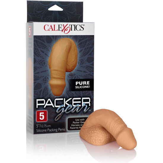 CalExotics Silicone Packing Penis 12.75 cm Caramelo