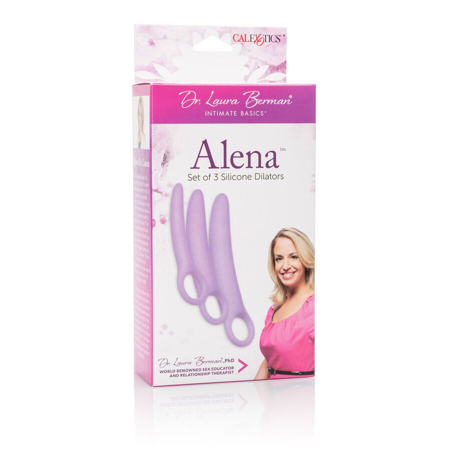 CalExotics Dr Laura Berman Alena Set de 3 Dilatadores de Silicona