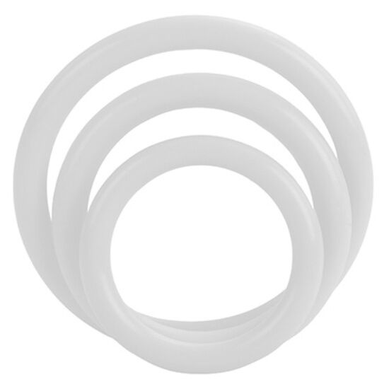 CalExotics Tri-Rings Glow in the Dark - Anillo Peneano Luminiscente