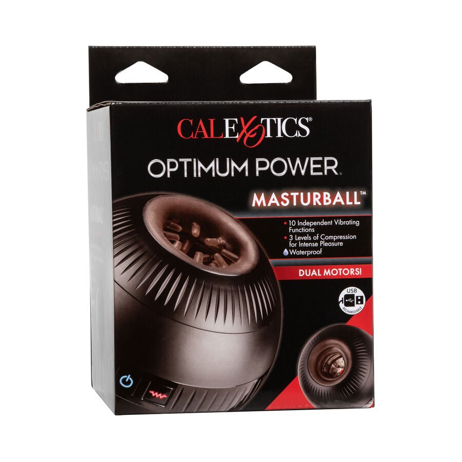 CalExotics Optimum Power Masturball - Masturbador Recargable con 13 Modos