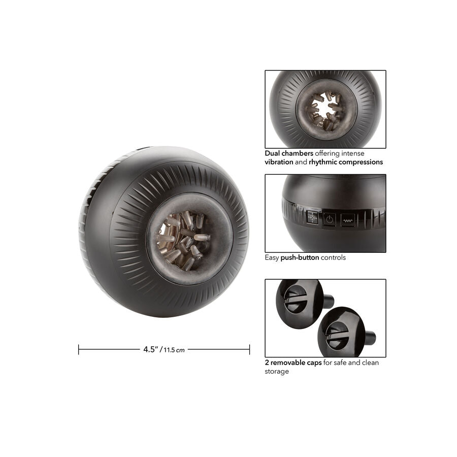 CalExotics Optimum Power Masturball - Masturbador Recargable con 13 Modos