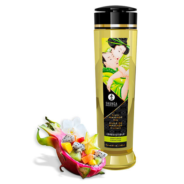 Shunga Irresistible Aceite de Masaje Erótico 240ml