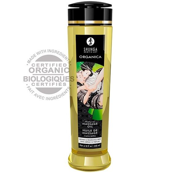 Shunga Natural Organic Massage Oil 240 ml