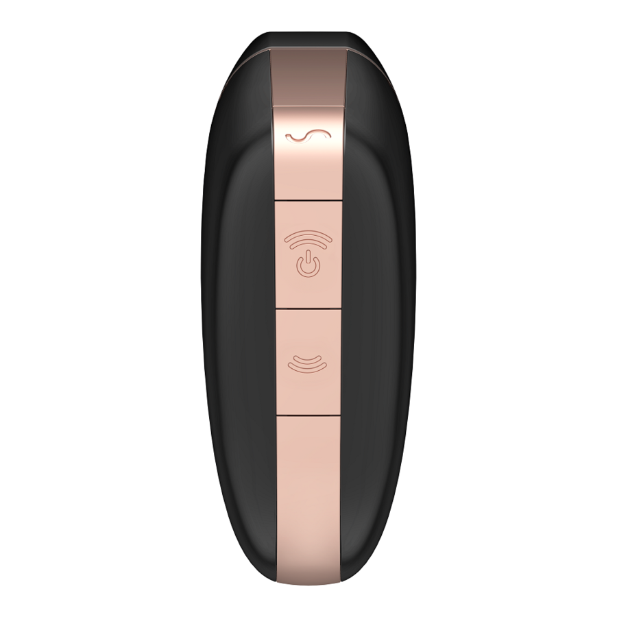 Satisfyer Love Triangle Air Pulse Stimulator & Vibrator Negro con App Bluetooth