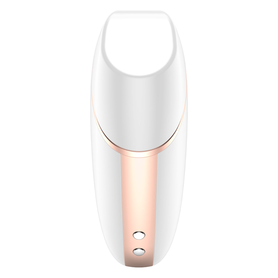 Satisfyer Love Triangle Air Pulse Stimulator & Vibrator - Blanco