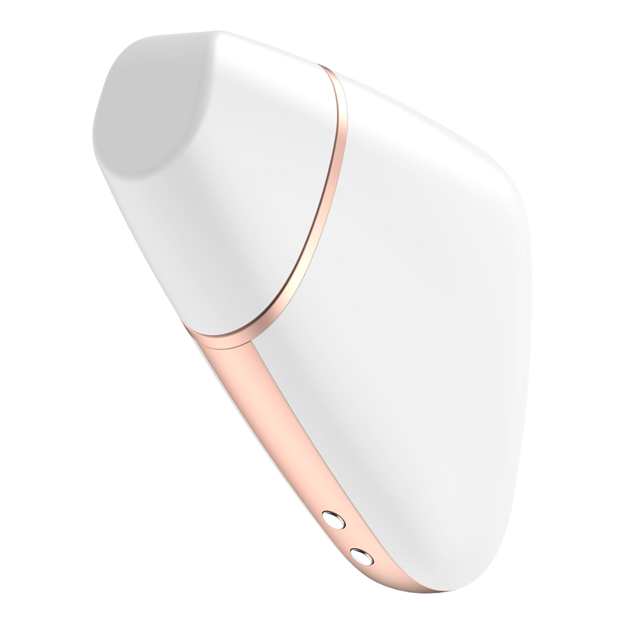 Satisfyer Love Triangle Air Pulse Stimulator & Vibrator - Blanco