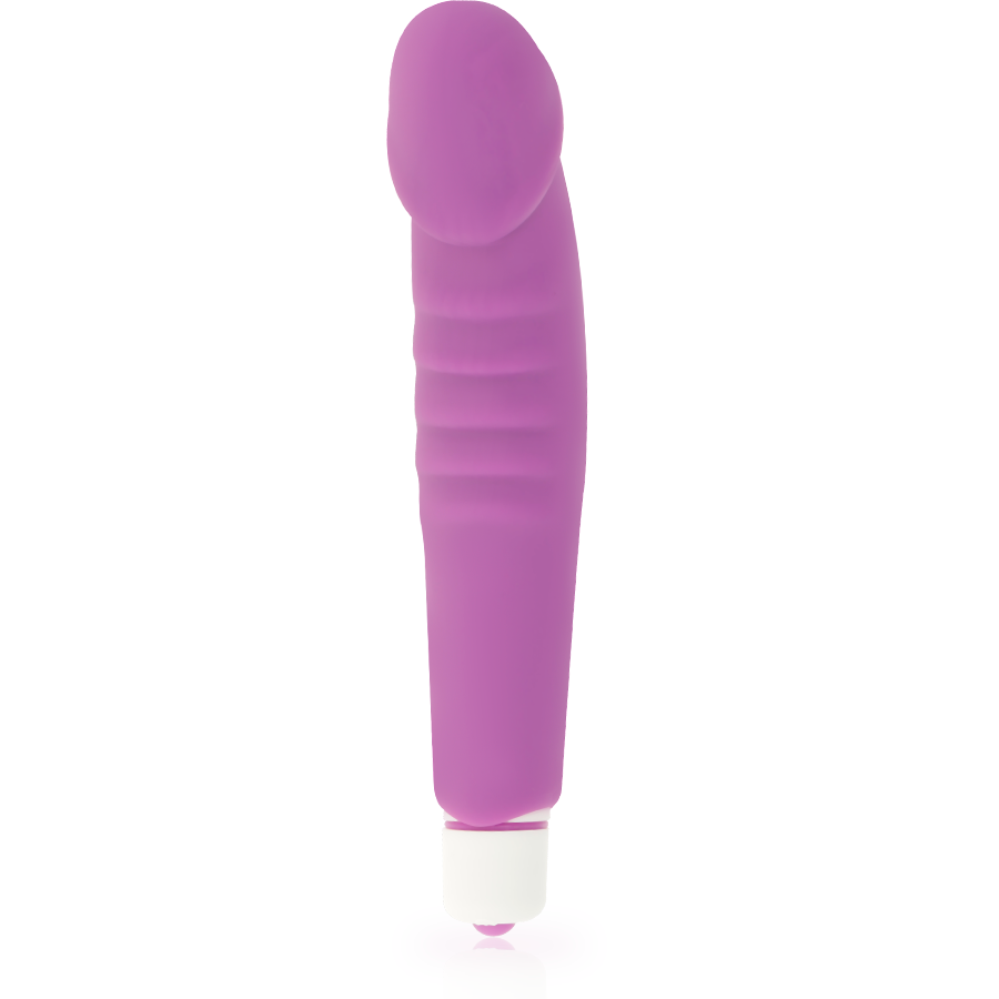 Dolce Vita Realistic Pleasure Vibrador de Silicona Lila