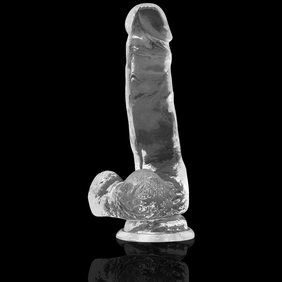 X Ray Clear Dildo Realista Transparente 18.5cm