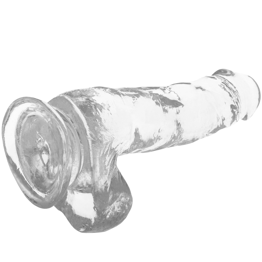 X Ray Clear Dildo Realista Transparente 18.5cm
