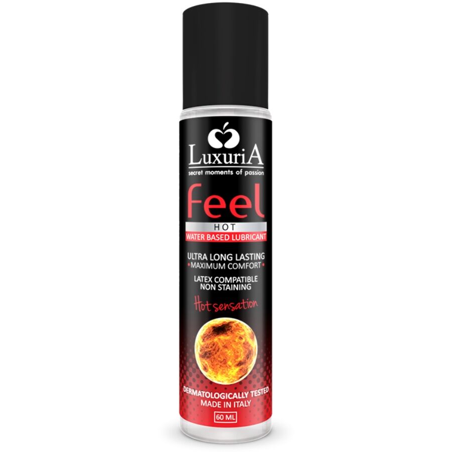 Intimateline Luxuria Feel Hot Sensation - Lubricante Base Agua 60 ml