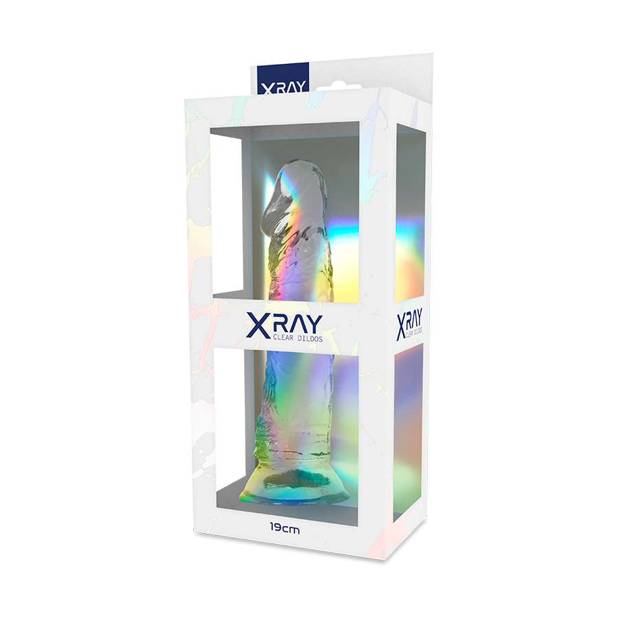 X Ray Clear Cock 19 cm - Dildo Transparente
