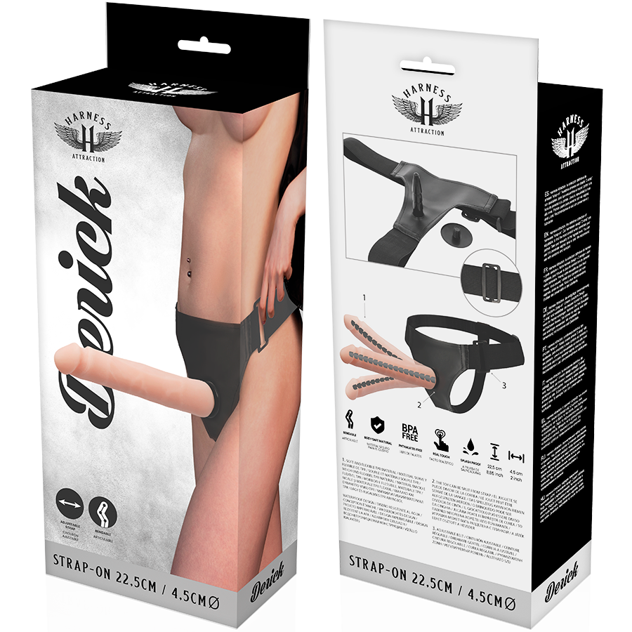 Harness Attraction Derick Articulable Flesh 22.5 cm