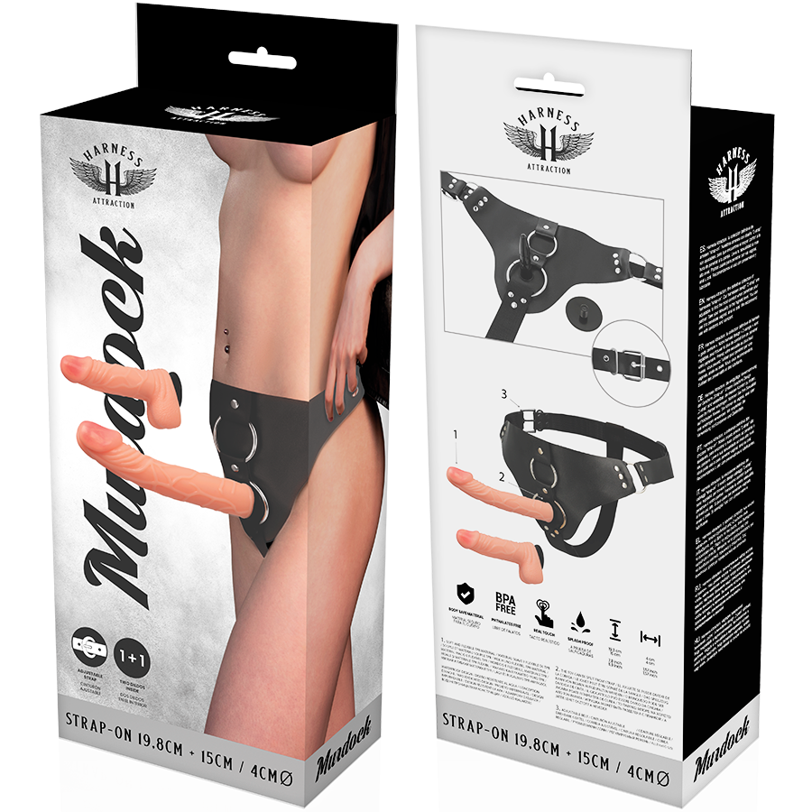 Arnés Murdock 19.8 cm - Harness Attraction