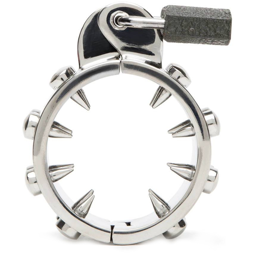 Metal Hard Anillo de Castidad Anti-Erección - Restricción BDSM