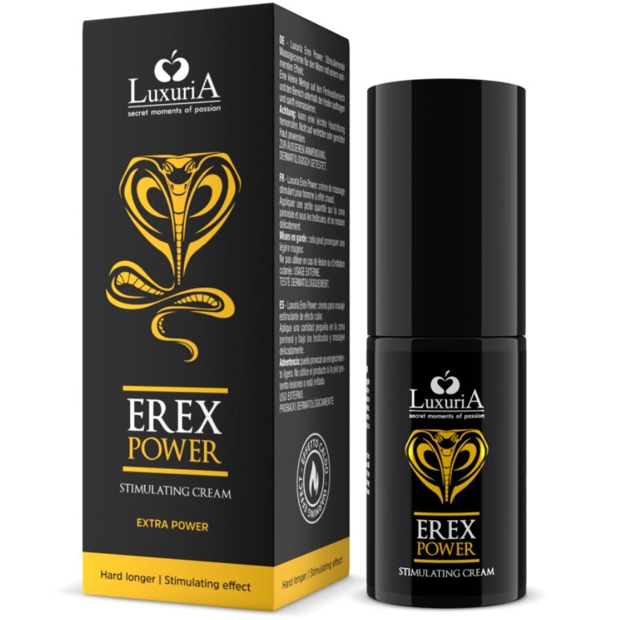 Intimateline Luxuria Erex Power Hard Longer - Crema 30 ml