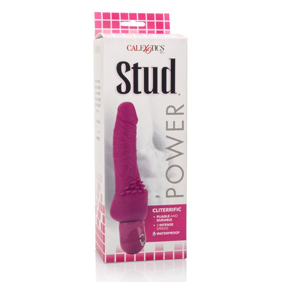 CalExotics Power Stud Cliterrific Pink Vibrator