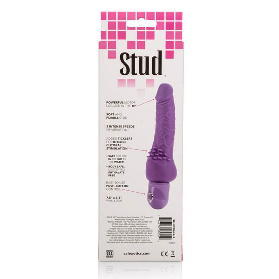 CalExotics Power Stud Cliterrific Purple Vibrator