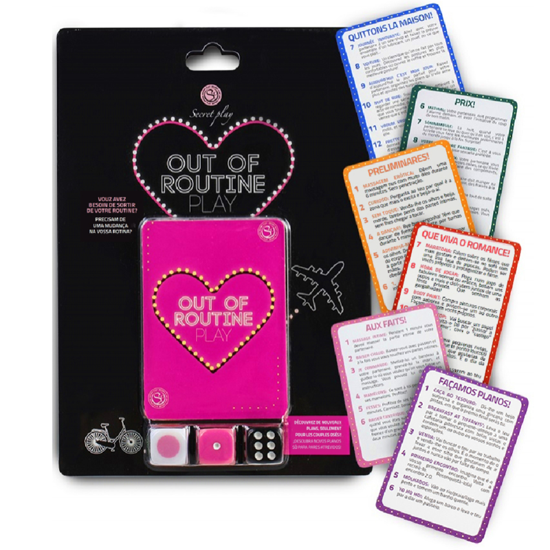 Secretplay Out of Routine Play - Juego de Dados