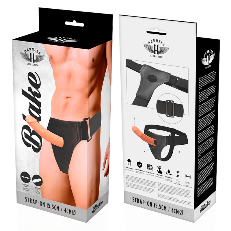 Arnés Hueco Blake Harness Attraction 17x4 cm