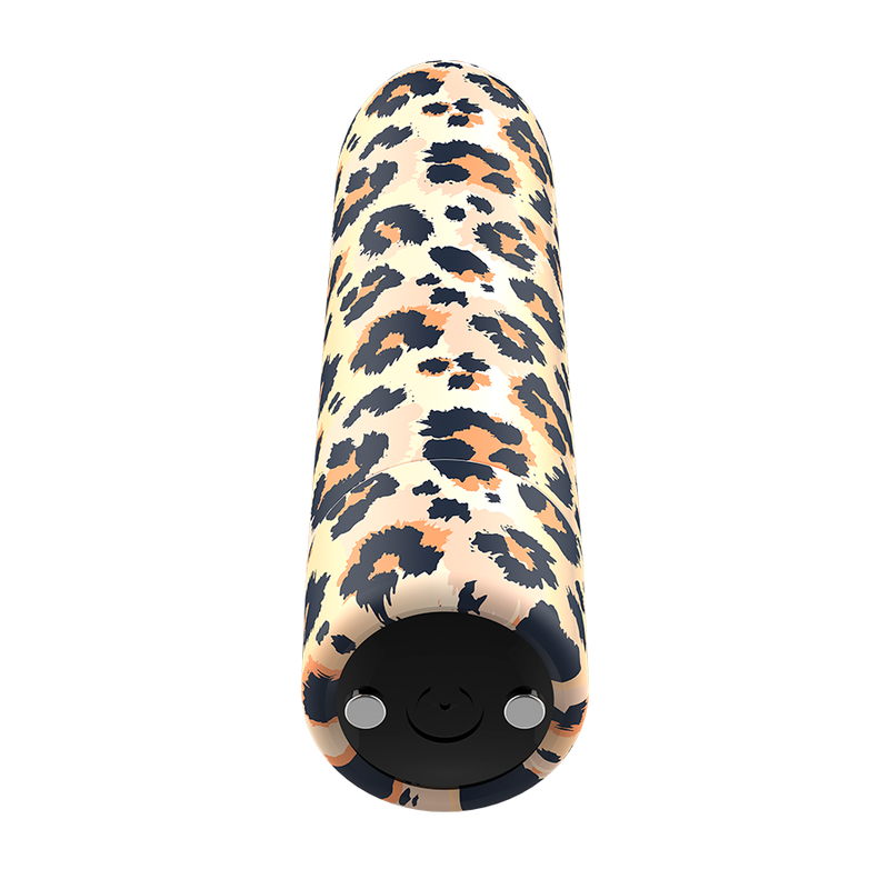 Custom Bullets Leopard - Estimulador Magnético 10 Intensidades