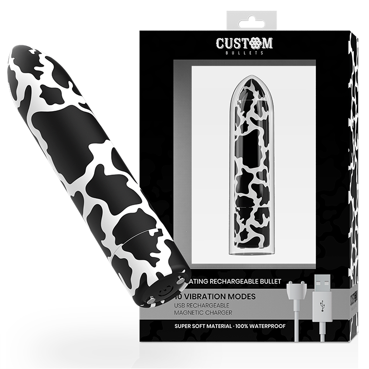 Custom Bullets Recargable Magnético 10 Intensidades