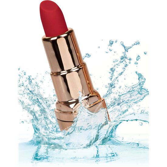 CalExotics Bala Recargable Lipstick Hide & Play Red