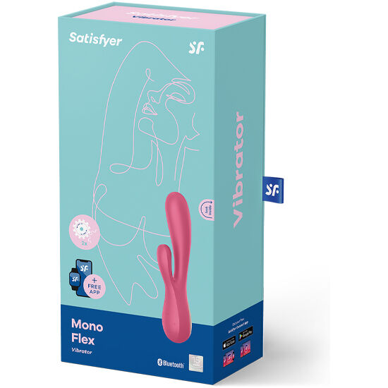 Satisfyer Mono Flex Red with App - Vibrador Conectado