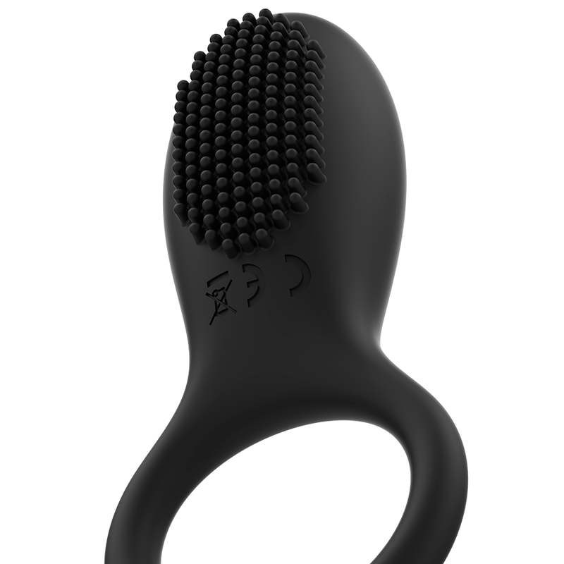 Coquette Chic Desire - Anillo Vibrador Control Remoto Recargable Negro/Oro