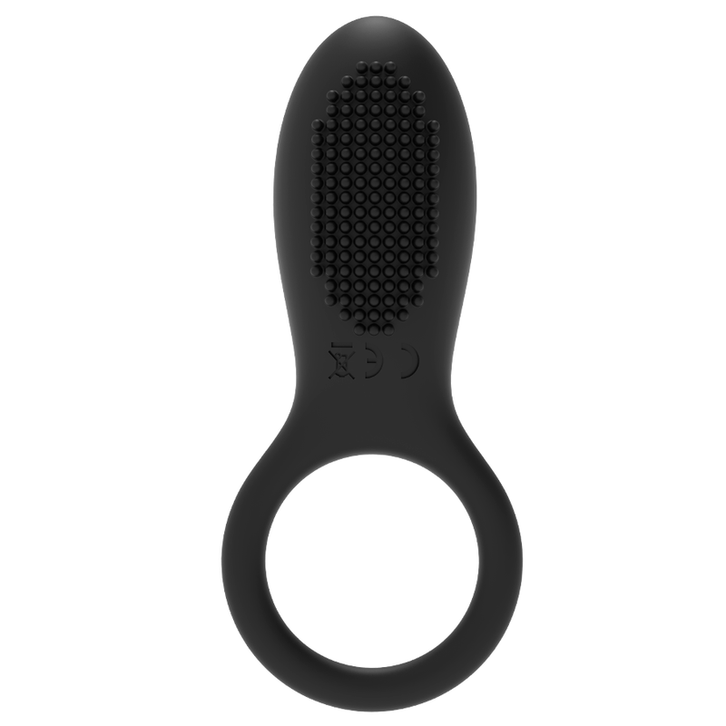 Coquette Chic Desire - Anillo Vibrador Control Remoto Recargable Negro/Oro