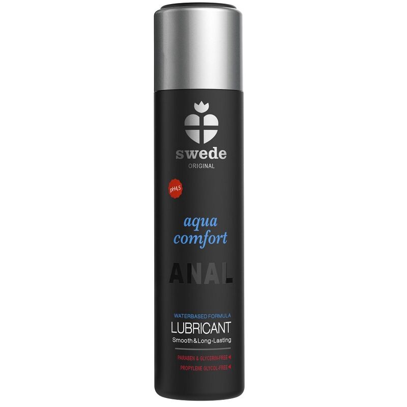 Lubricante Anal Aqua Comfort SWEDE 60 ml Base Agua