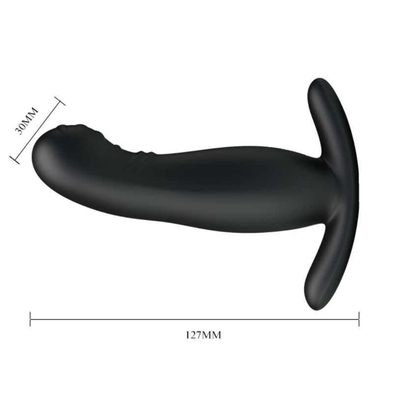 Mr Play Masajeador de Próstata Recargable Negro