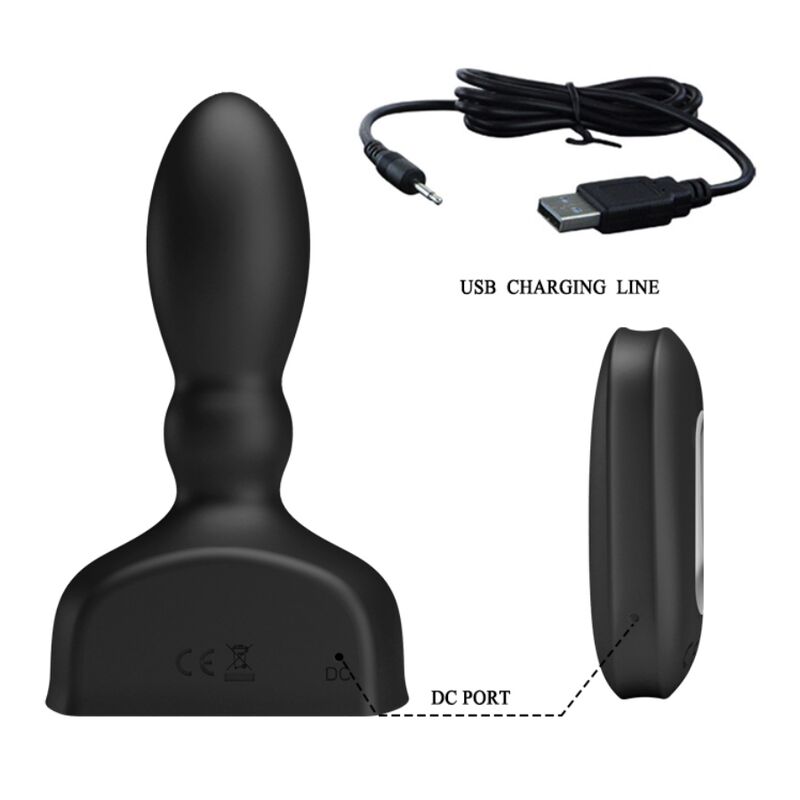 Pretty Bottom Mr Play Plug Anal Hinchable 12.1 cm