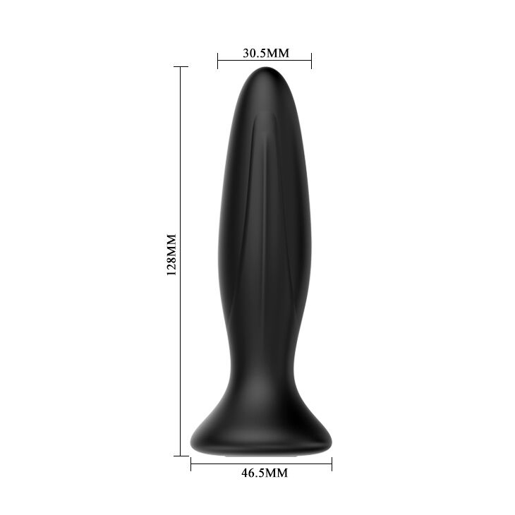 Mr Play Vibrador Anal Recargable Negro