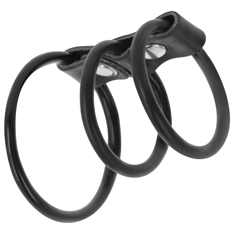 Darkness Set de 3 Anillos Penianos Flexibles